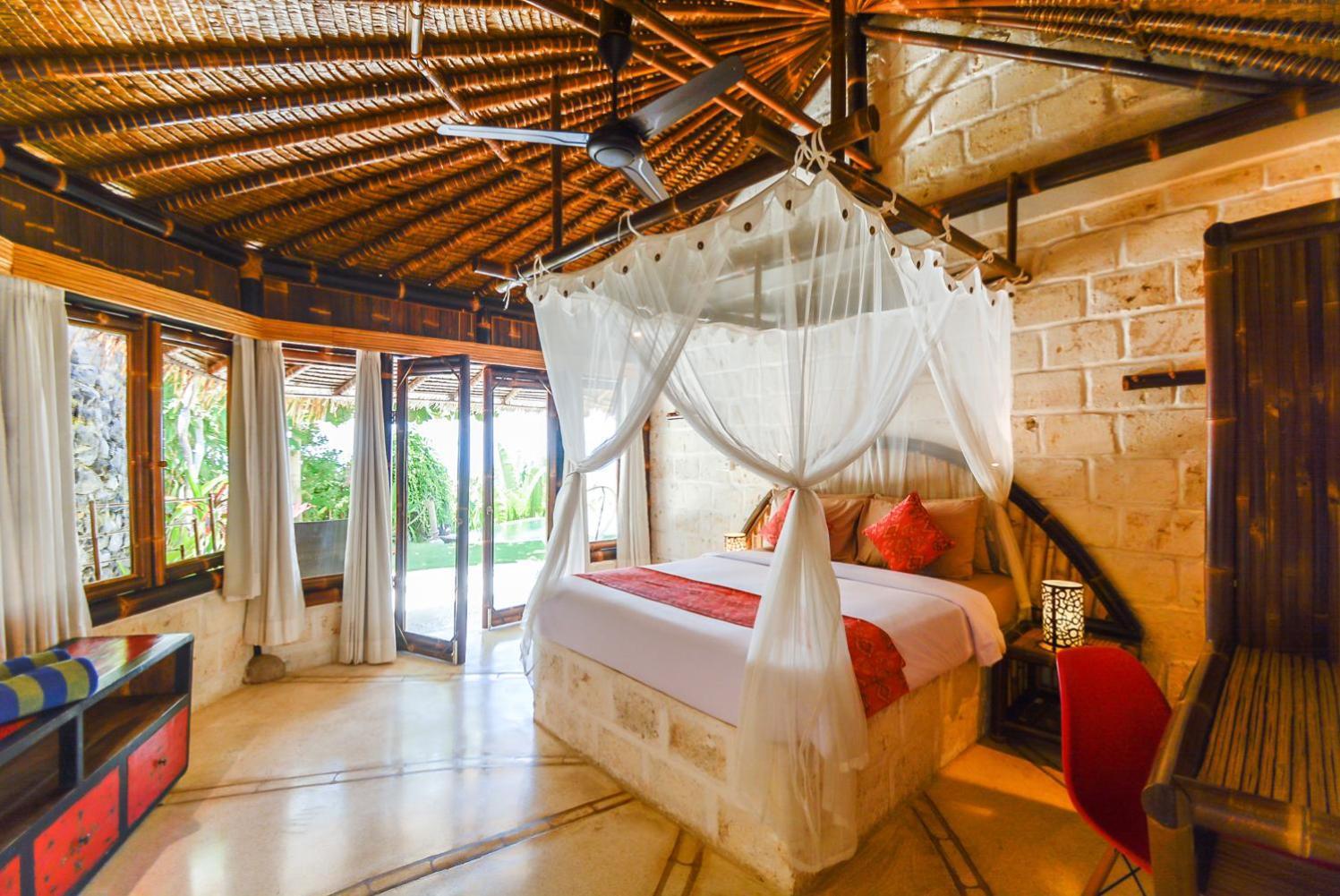 Le Bamboo Bali Villa Uluwatu Rom bilde