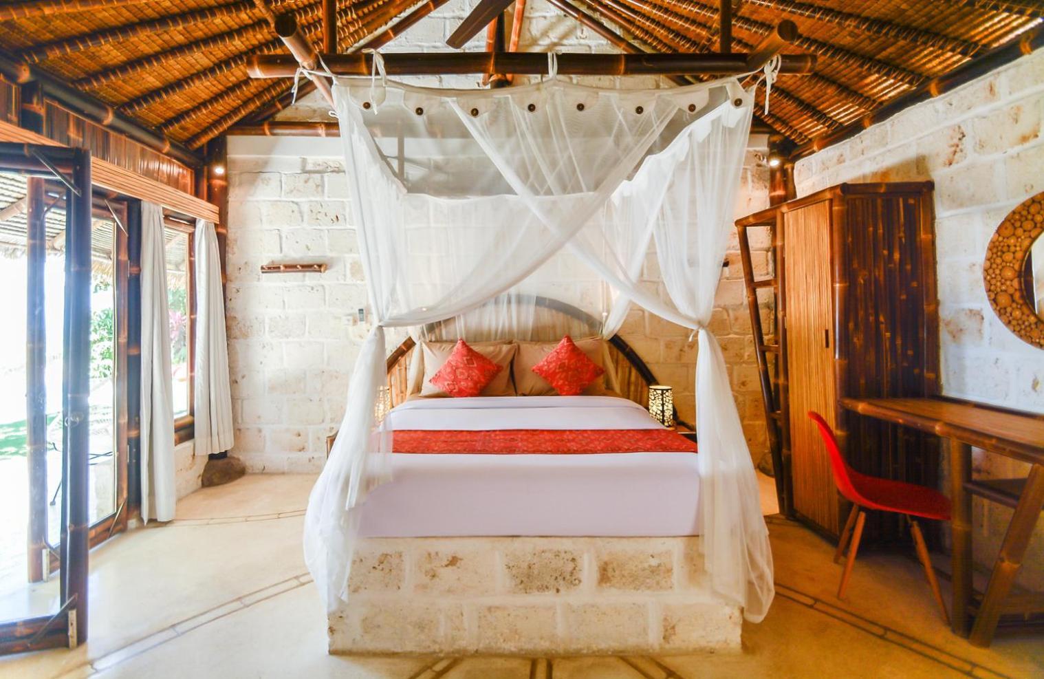 Le Bamboo Bali Villa Uluwatu Rom bilde